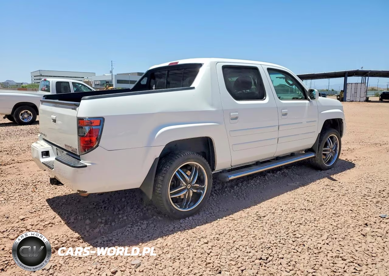 2008 Honda Ridgeline Rtl VIN:2HJYK16508H500071 - 3