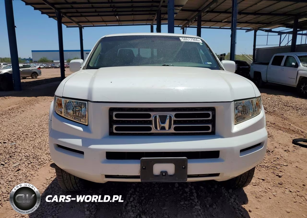 2008 Honda Ridgeline Rtl VIN:2HJYK16508H500071 - 5