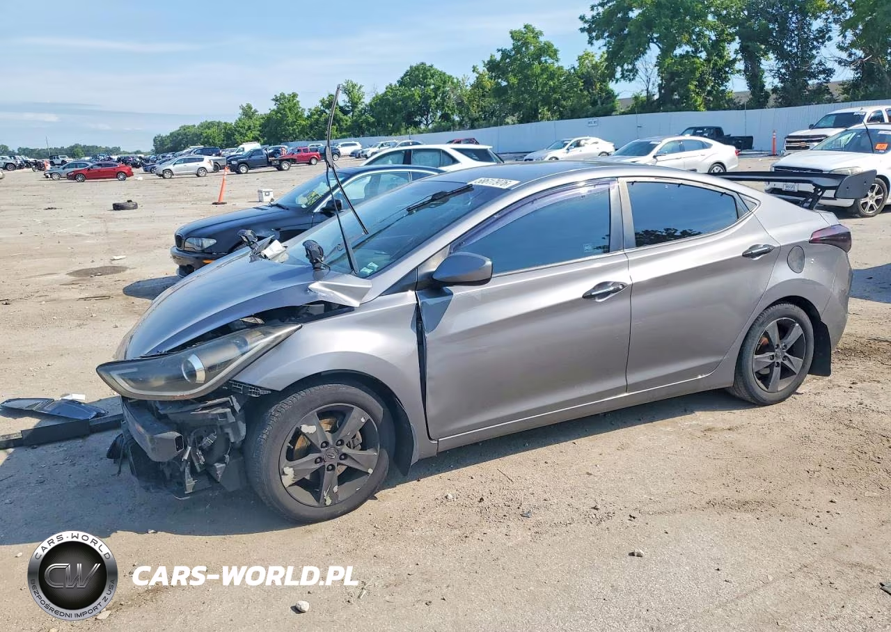 2011 Hyundai Elantra Gls VIN:5NPDH4AE1BH055347 - 1