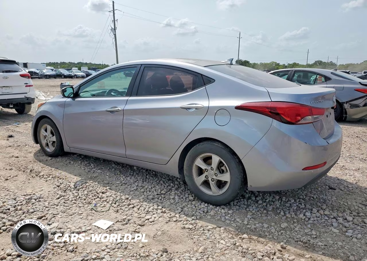 2015 Hyundai Elantra Se VIN:5NPDH4AE0FH624095 - 2