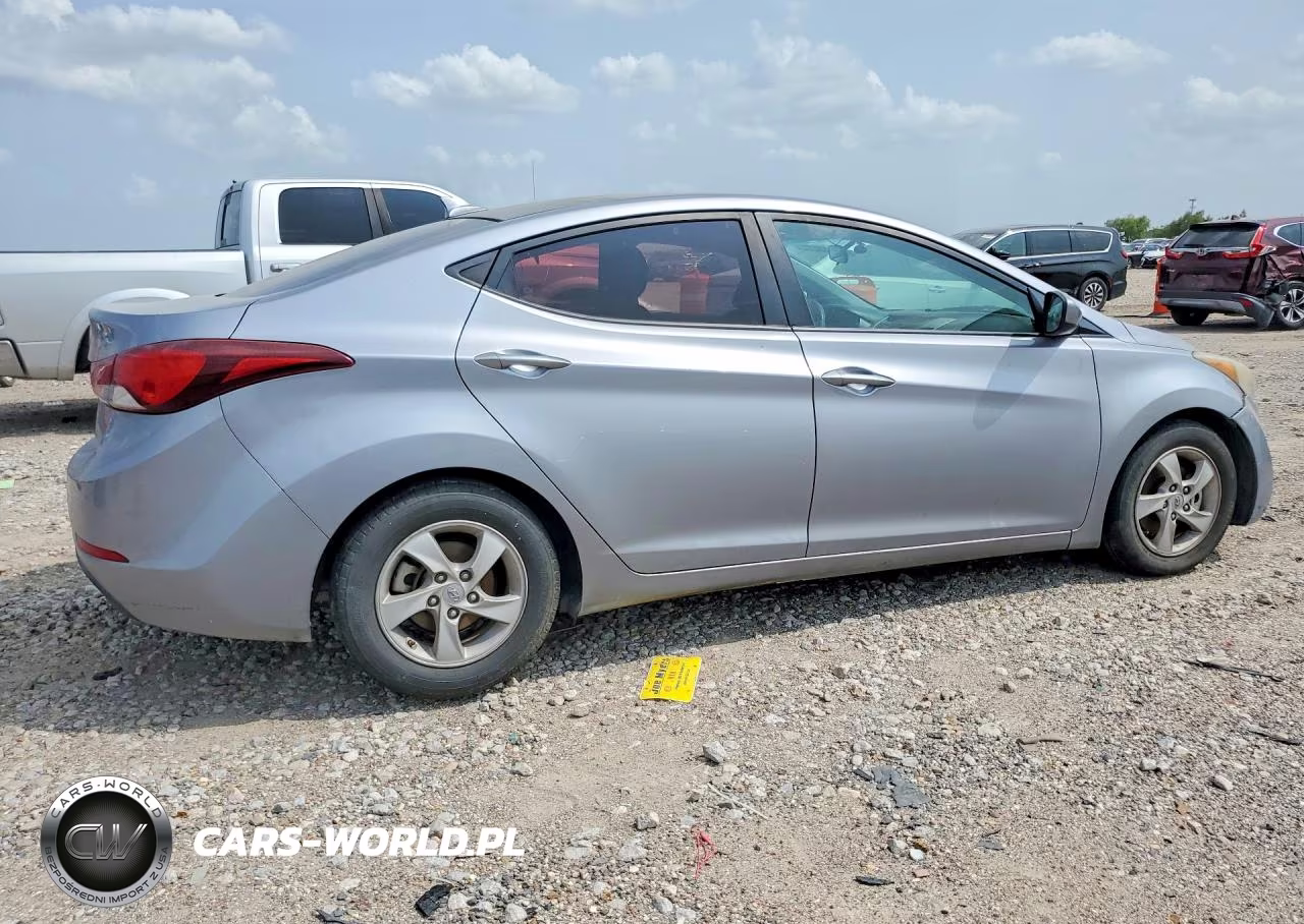 2015 Hyundai Elantra Se VIN:5NPDH4AE0FH624095 - 3