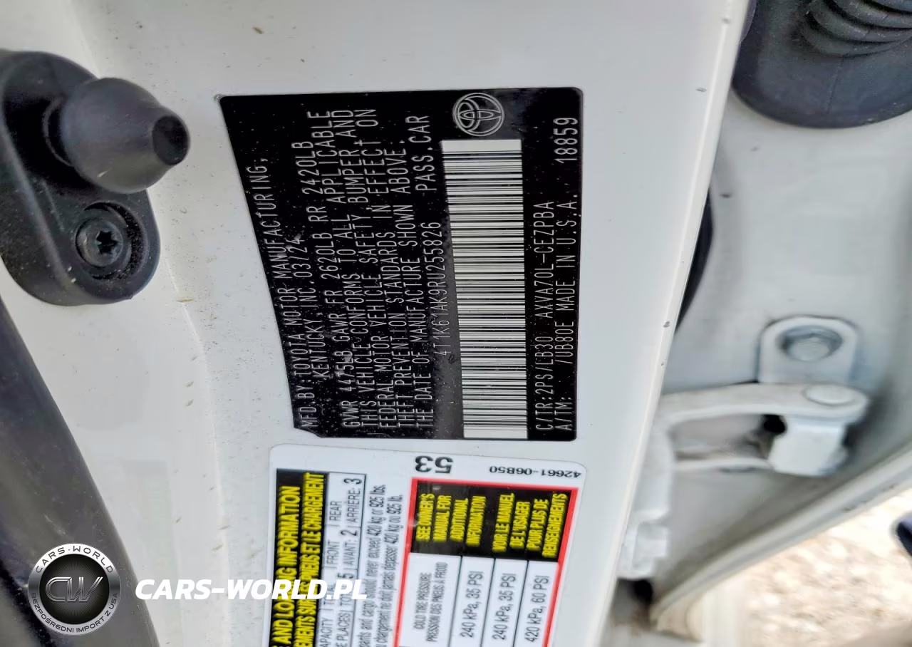 2024 Toyota Camry Xse VIN:4T1K61AK9RU255826 - 12