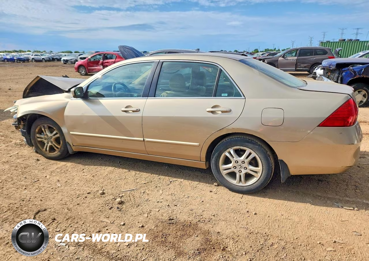 2007 Honda Accord Ex VIN:1HGCM56757A187891 - 2