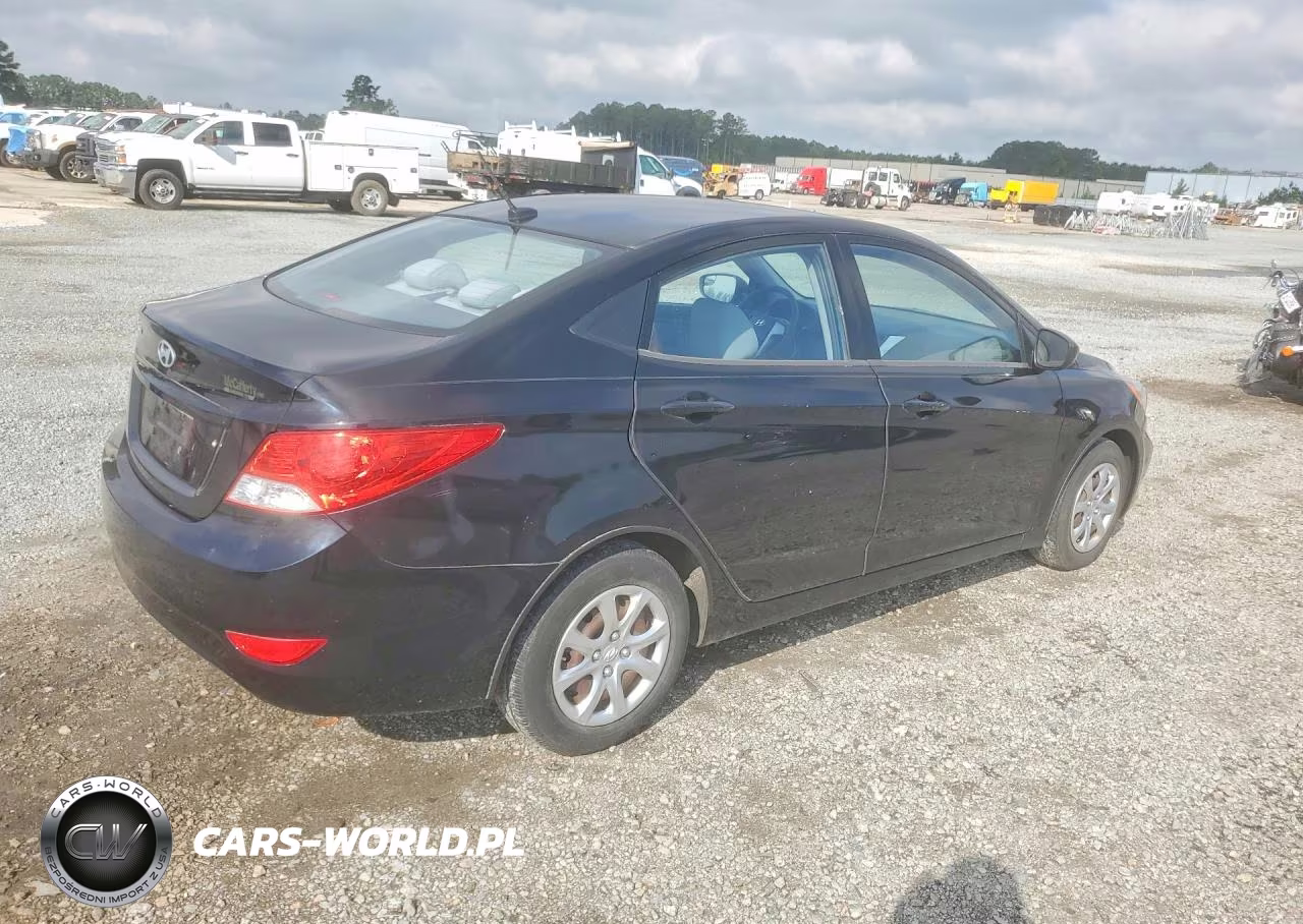 2014 Hyundai Accent Gls VIN:KMHCT4AE6EU776490 - 3