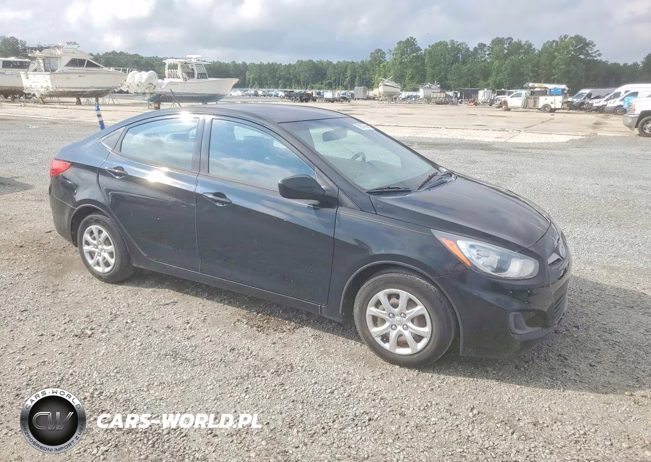 2014 Hyundai Accent Gls VIN:KMHCT4AE6EU776490 - 4