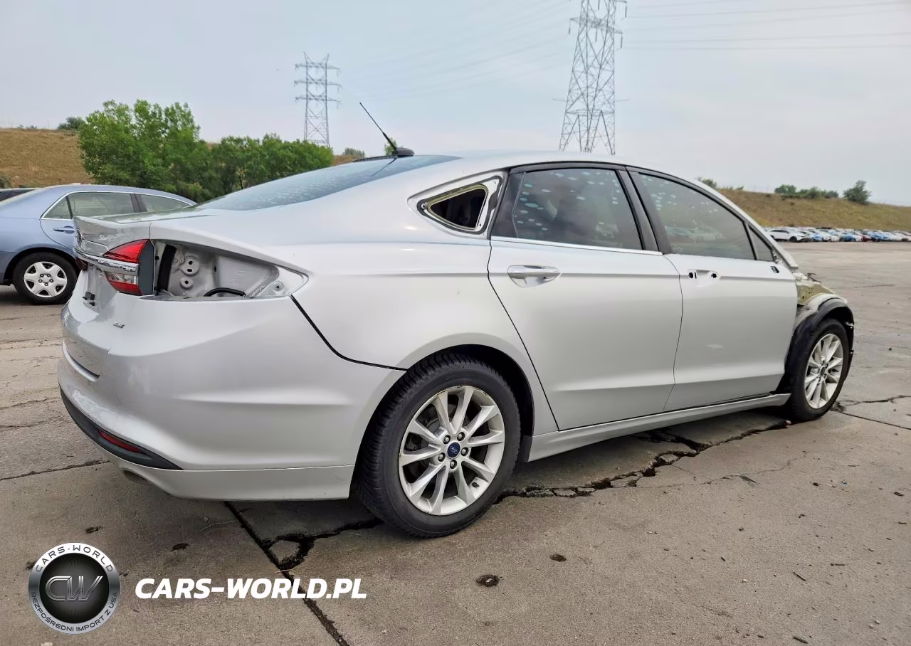 2017 Ford Fusion Se VIN:3FA6P0H71HR117871 - 3