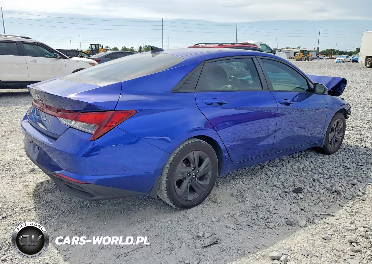 2022 Hyundai Elantra Sel VIN:KMHLM4AG3NU331882 - 3