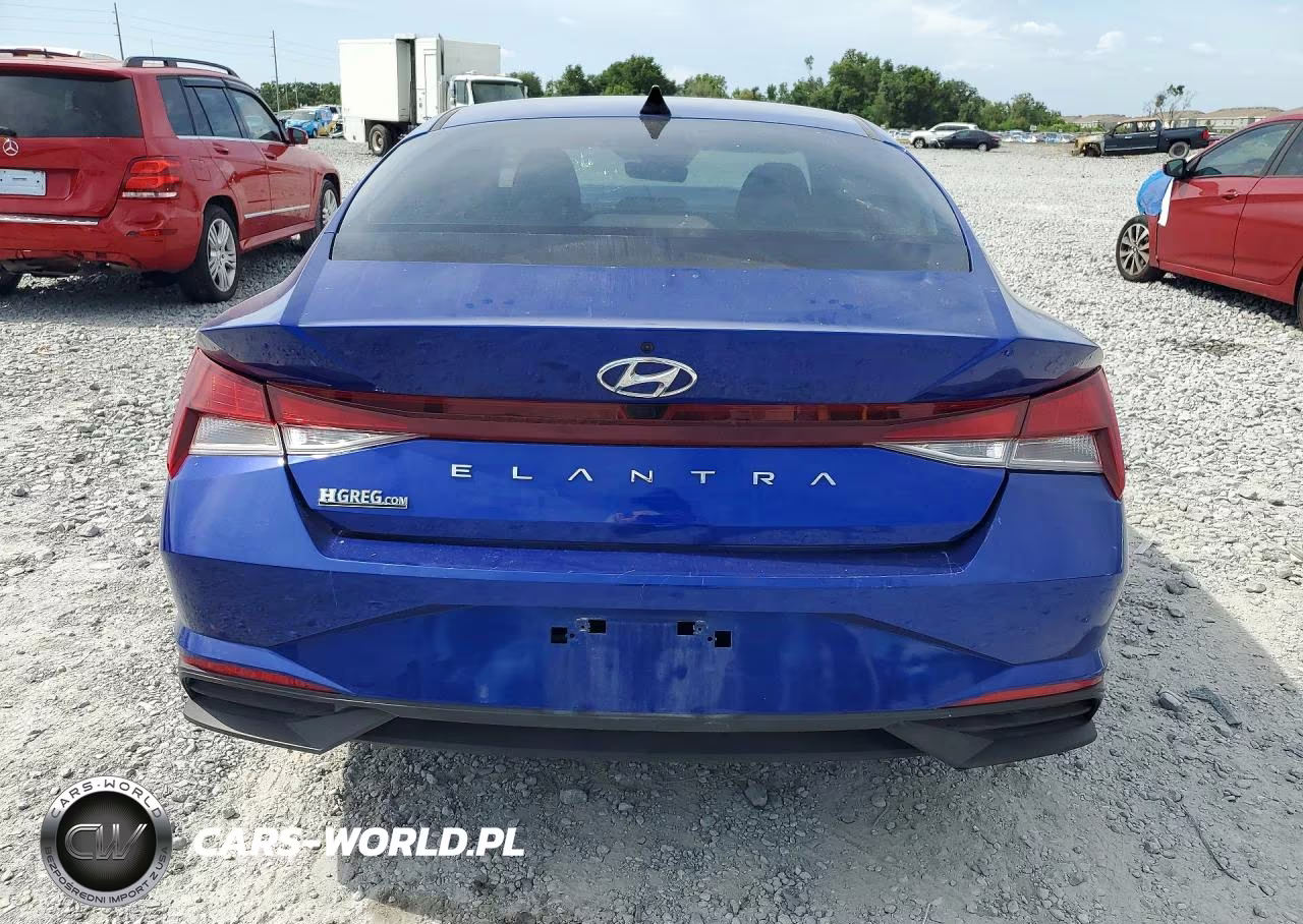 2022 Hyundai Elantra Sel VIN:KMHLM4AG3NU331882 - 6