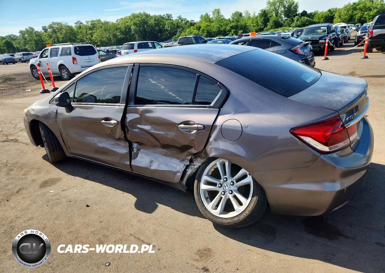2013 Honda Civic Lx VIN:2HGFB2F54DH563039 - 2