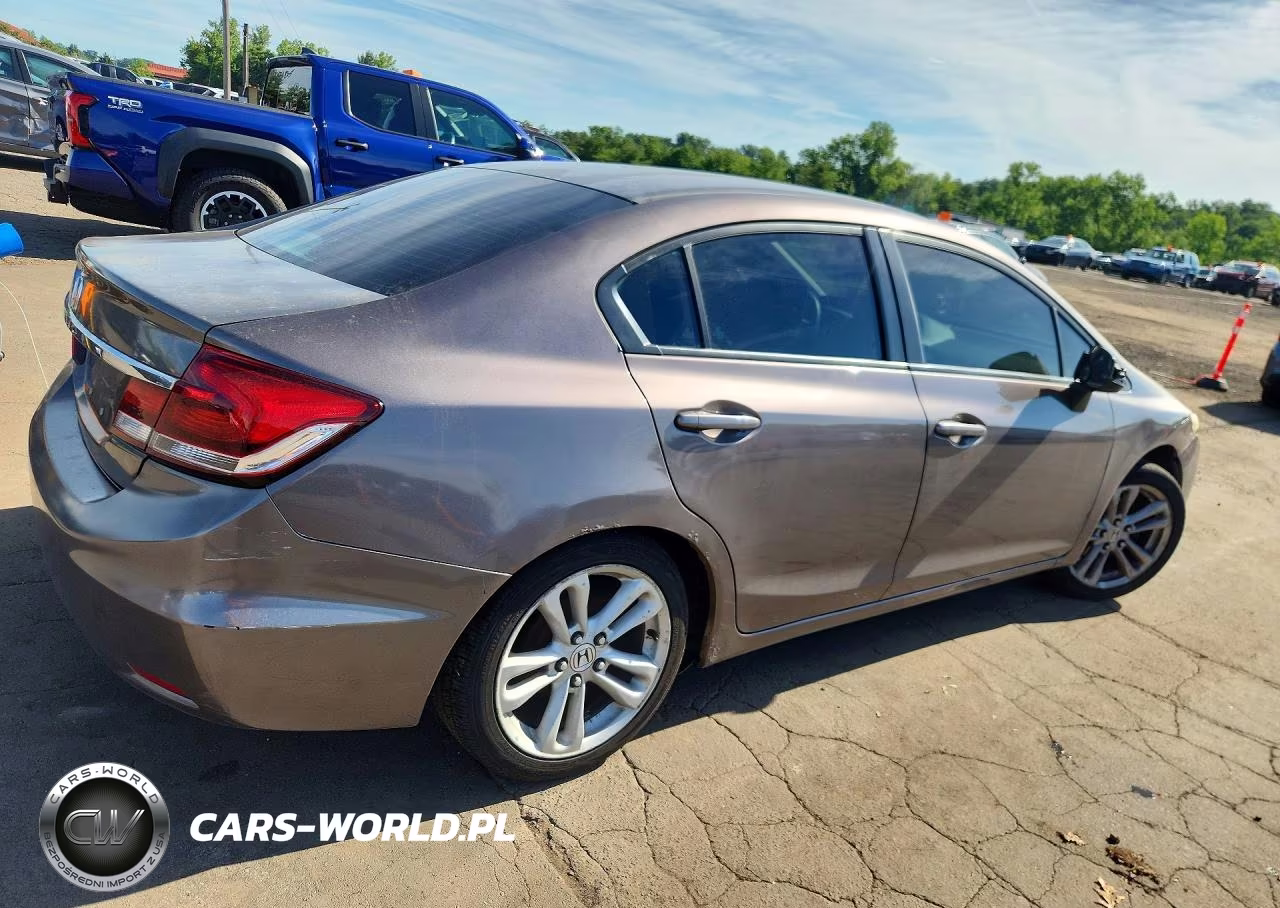 2013 Honda Civic Lx VIN:2HGFB2F54DH563039 - 3