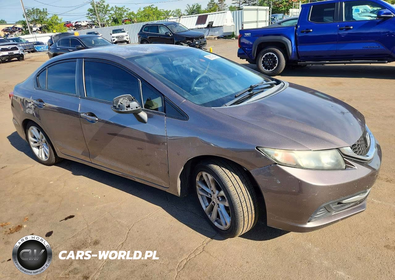 2013 Honda Civic Lx VIN:2HGFB2F54DH563039 - 4