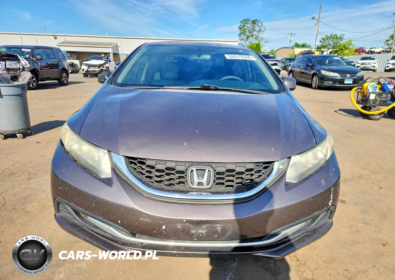 2013 Honda Civic Lx VIN:2HGFB2F54DH563039 - 5