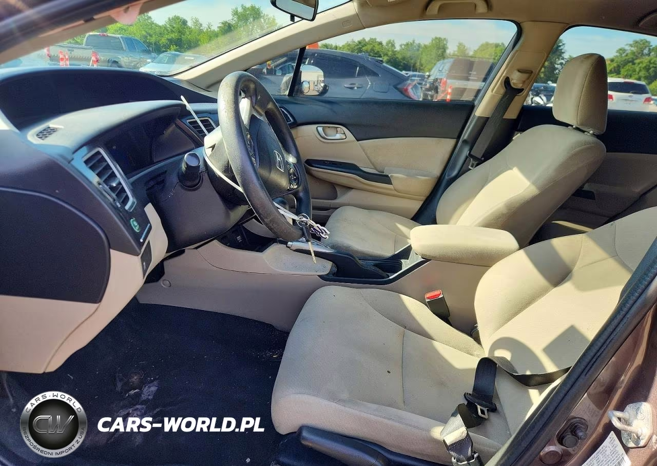 2013 Honda Civic Lx VIN:2HGFB2F54DH563039 - 7