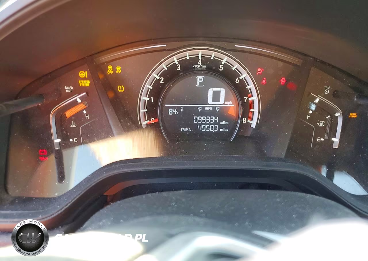 2017 Honda Cr-V Lx VIN:5J6RW6H3XHL007128 - 9