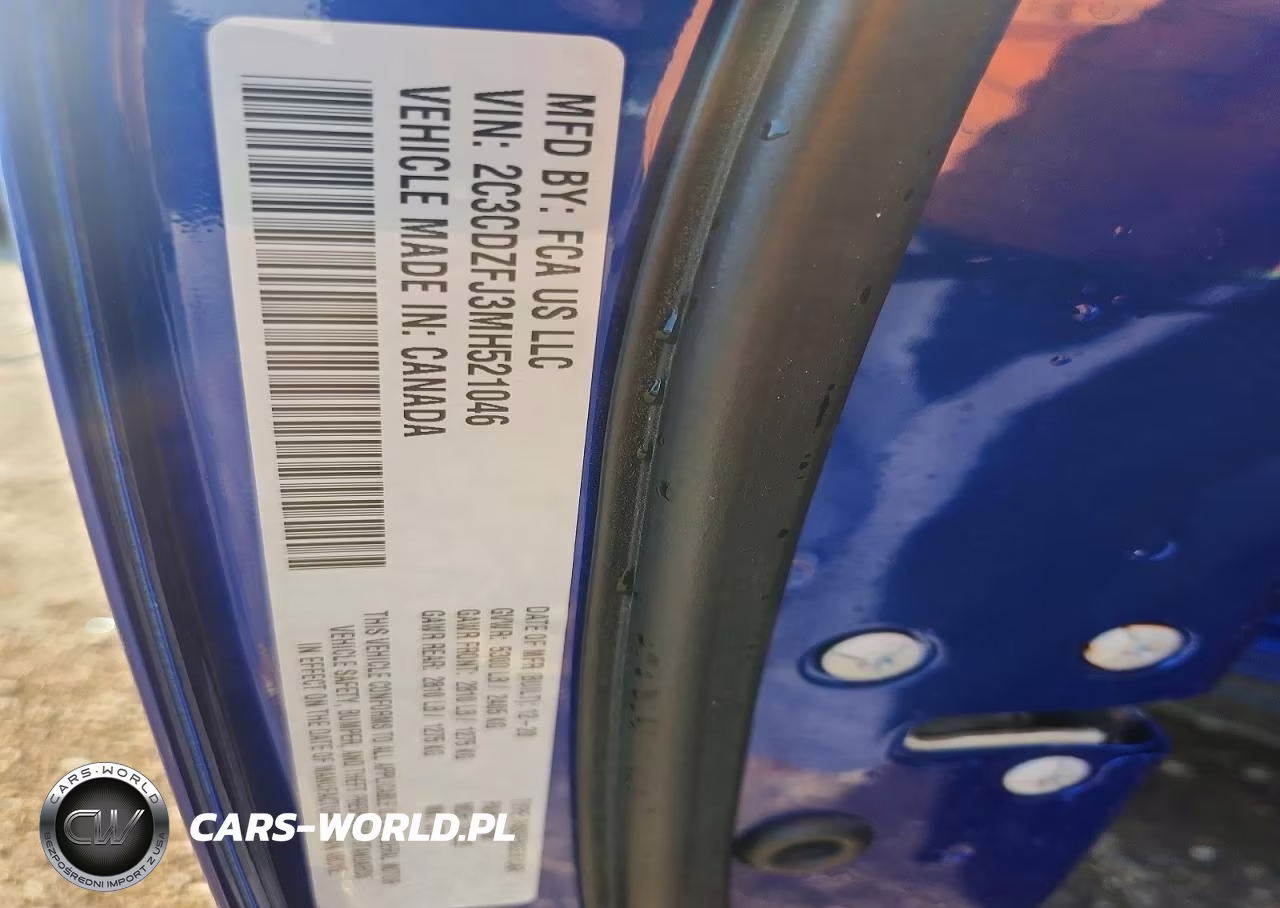 2021 Dodge Challenger R-T Scat Pack VIN:2C3CDZFJ3MH521046 - 12
