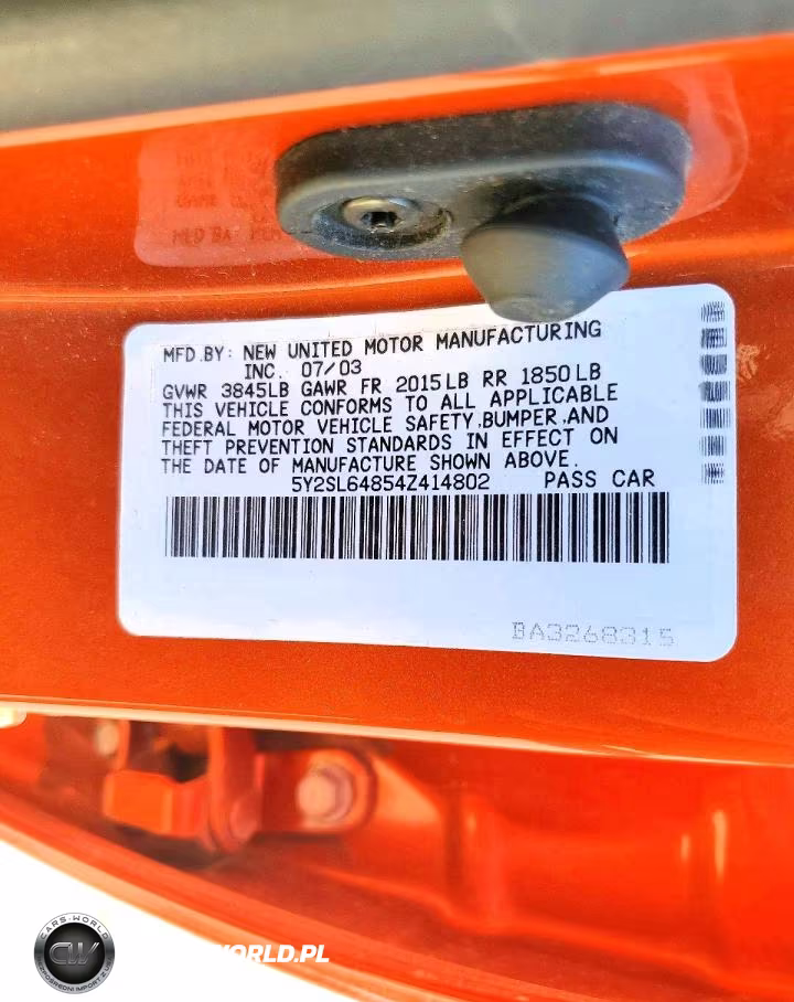 2004 Pontiac Vibe VIN:5Y2SL64854Z414802 - 12