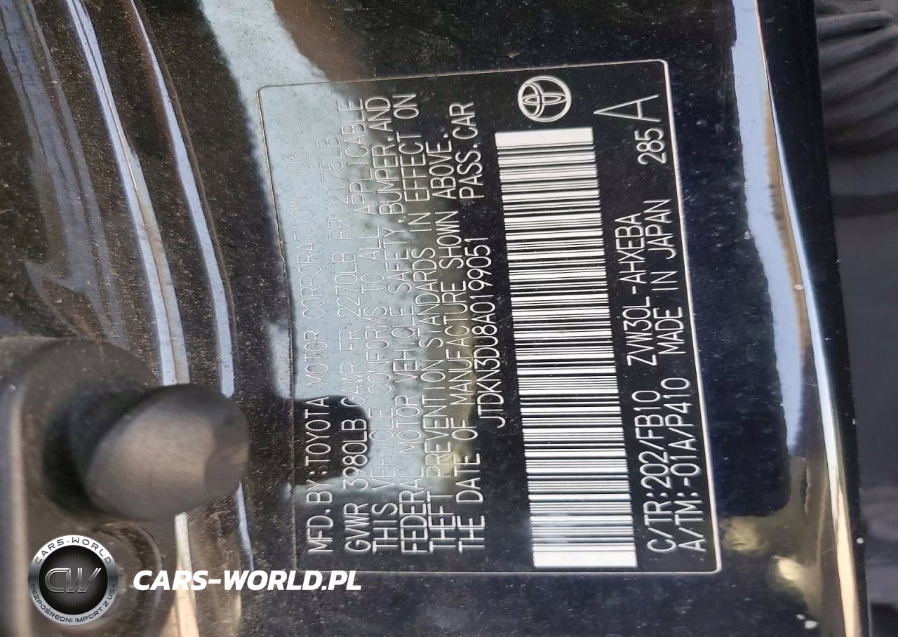 2010 Toyota Prius Ii VIN:JTDKN3DU8A0199051 - 12