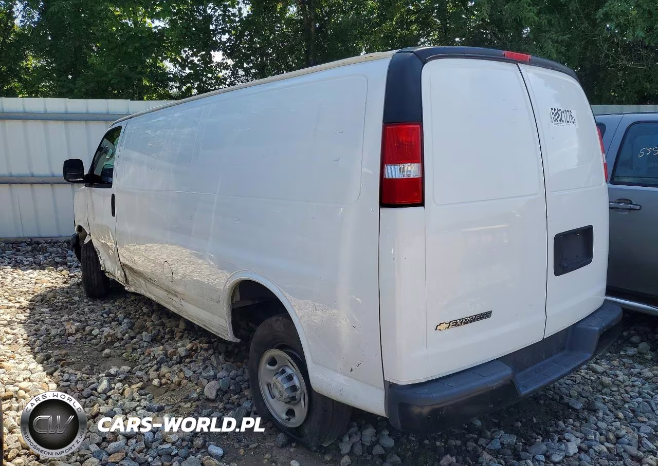 2023 Chevrolet Express 2500 Cargo Delivery Van VIN:1GCWGBFP6P1258887 - 2