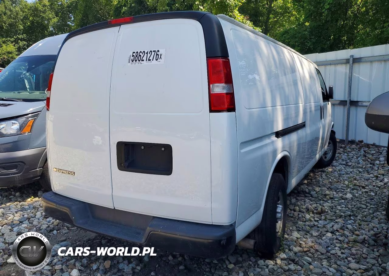 2023 Chevrolet Express 2500 Cargo Delivery Van VIN:1GCWGBFP6P1258887 - 3