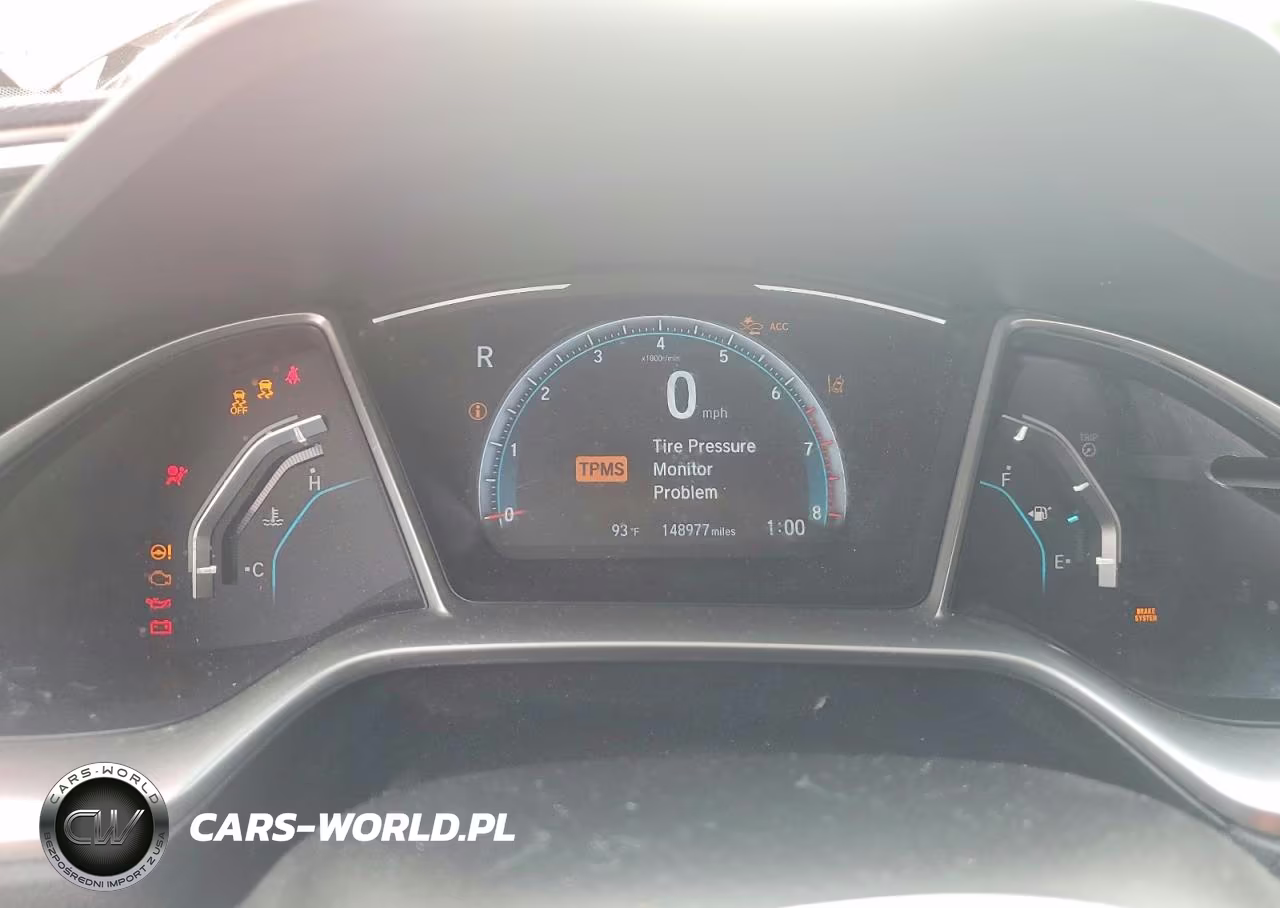 2019 Honda Civic Ex VIN:19XFC1F32KE014565 - 9
