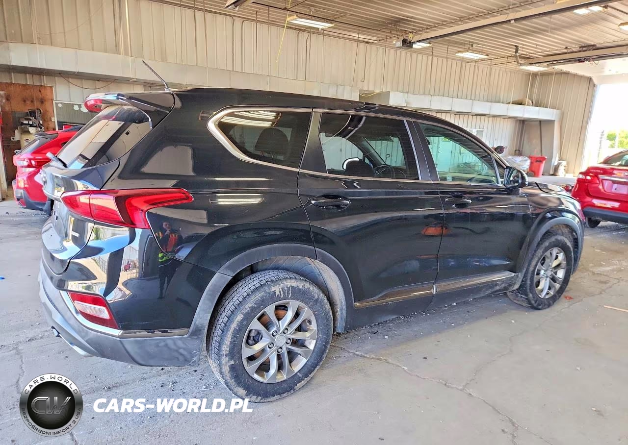 2019 Hyundai Santa Fe Se VIN:5NMS2CAD4KH113989 - 3