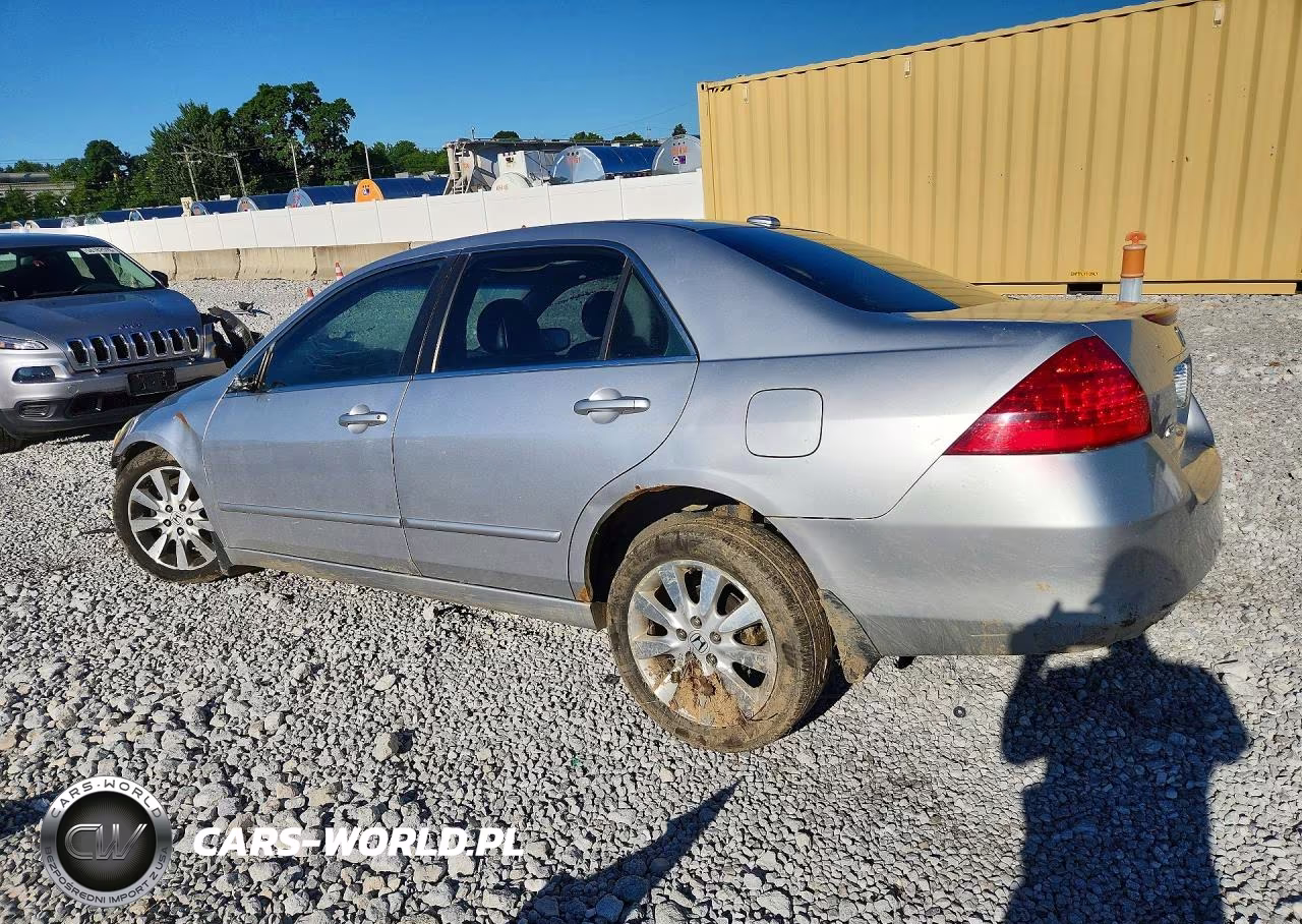 2007 Honda Accord Ex VIN:1HGCM66817A027411 - 2