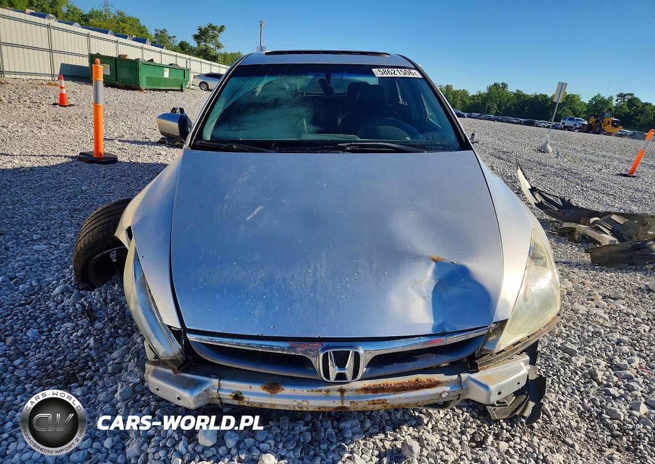 2007 Honda Accord Ex VIN:1HGCM66817A027411 - 5