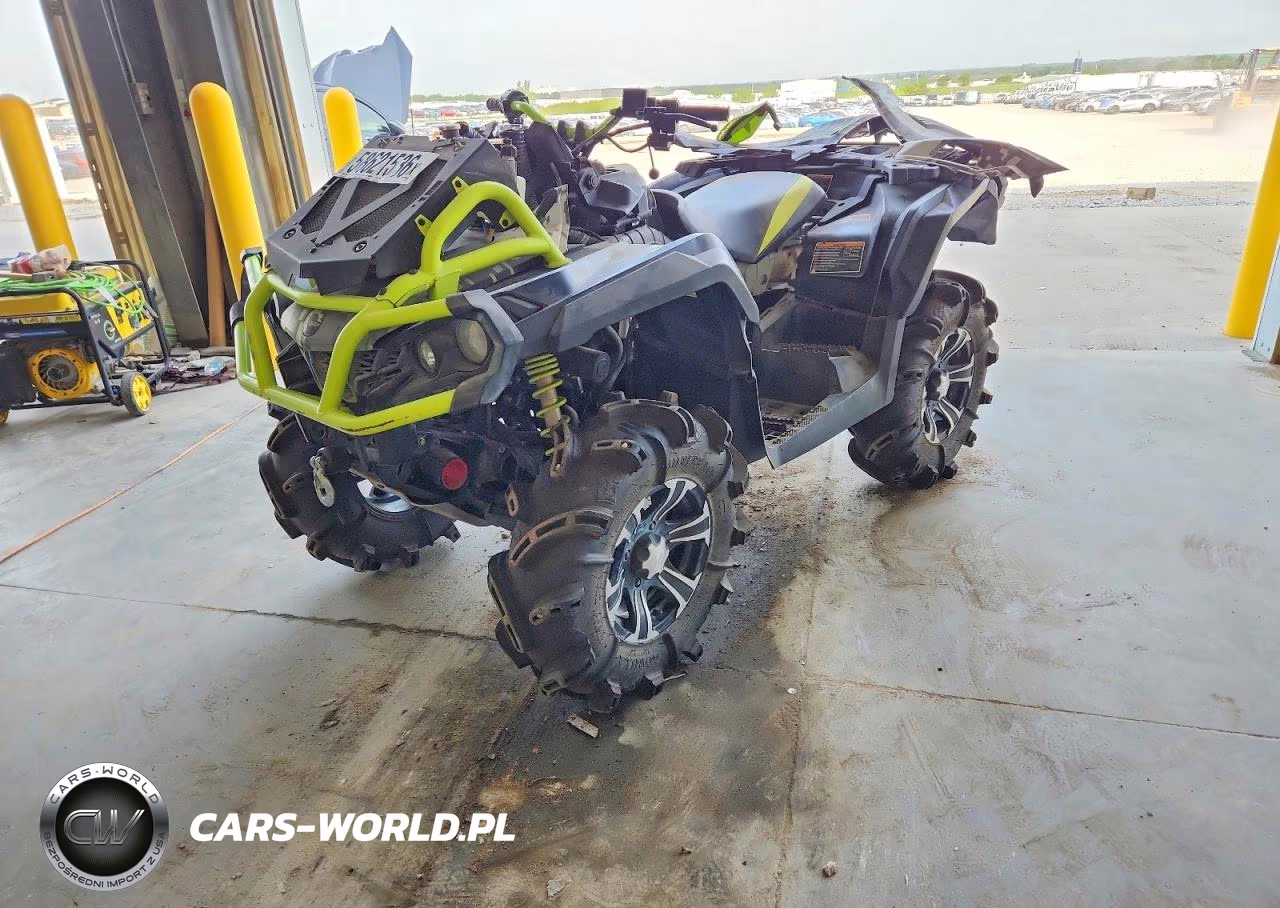 2016 Can-Am Outlander Atv VIN:3JBLWAX20GJ001508 - 2