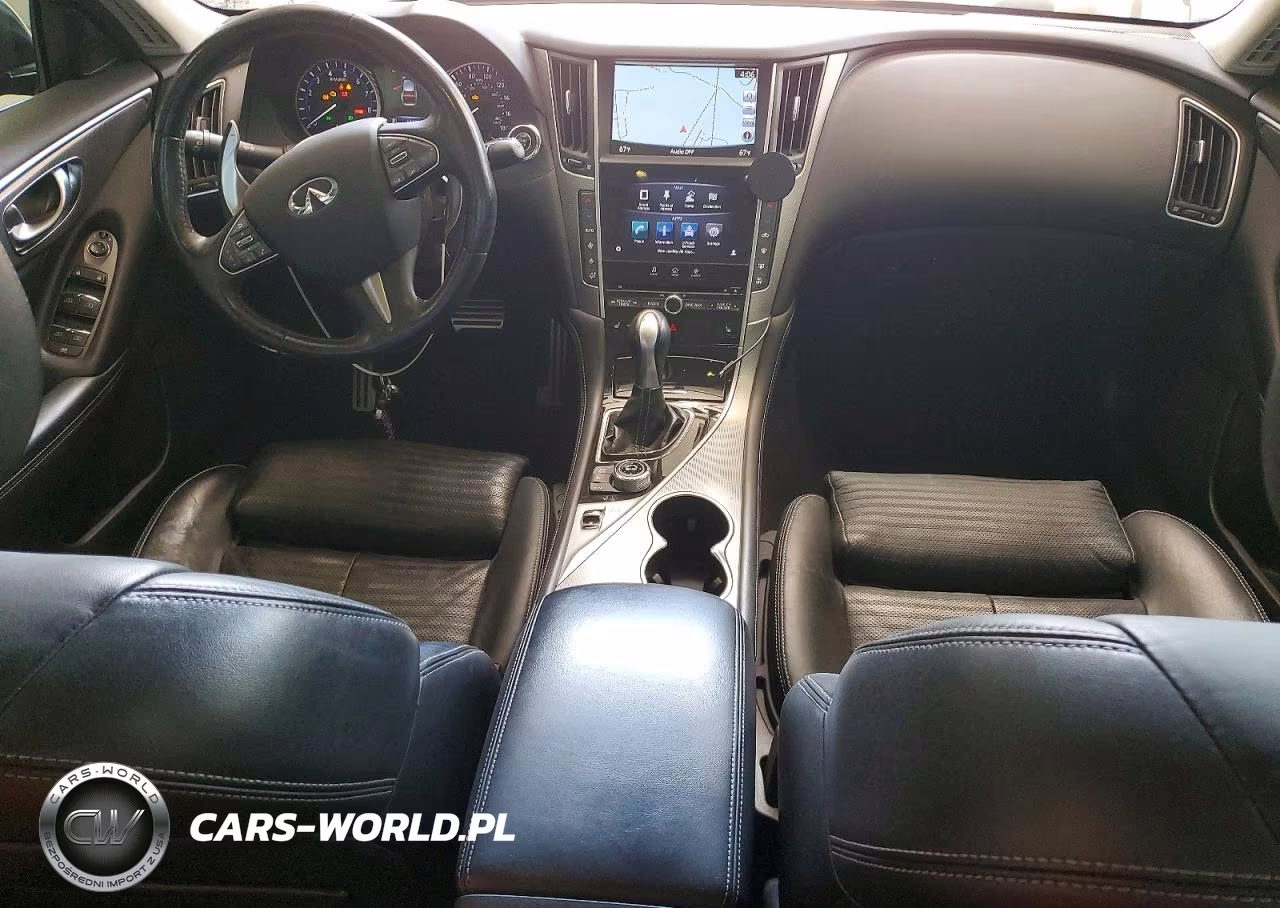2014 Infiniti Q50 Hybrid Sport VIN:JN1AV7AR3EM702019 - 8