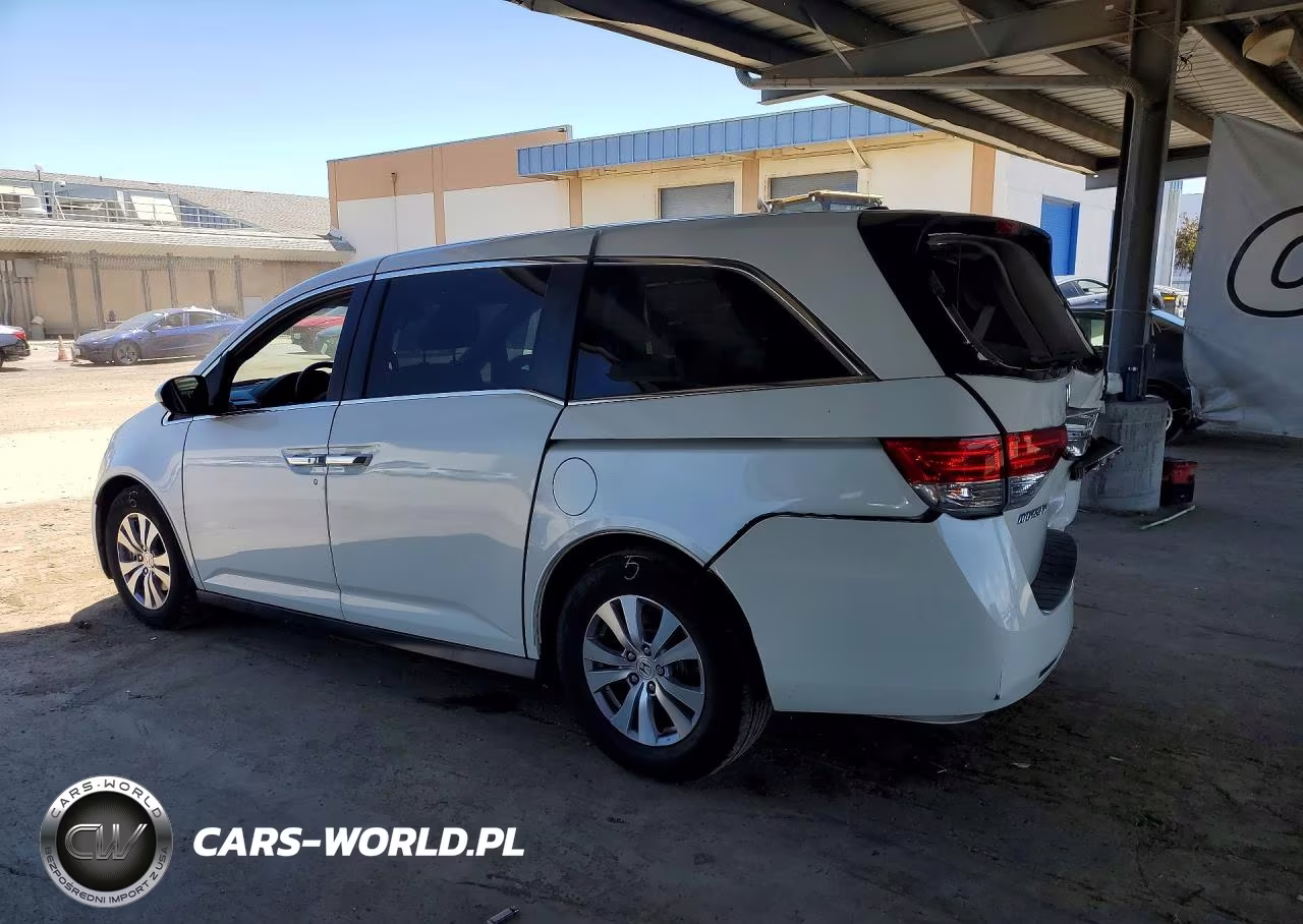 2016 Honda Odyssey Exl VIN:5FNRL5H60GB050249 - 2