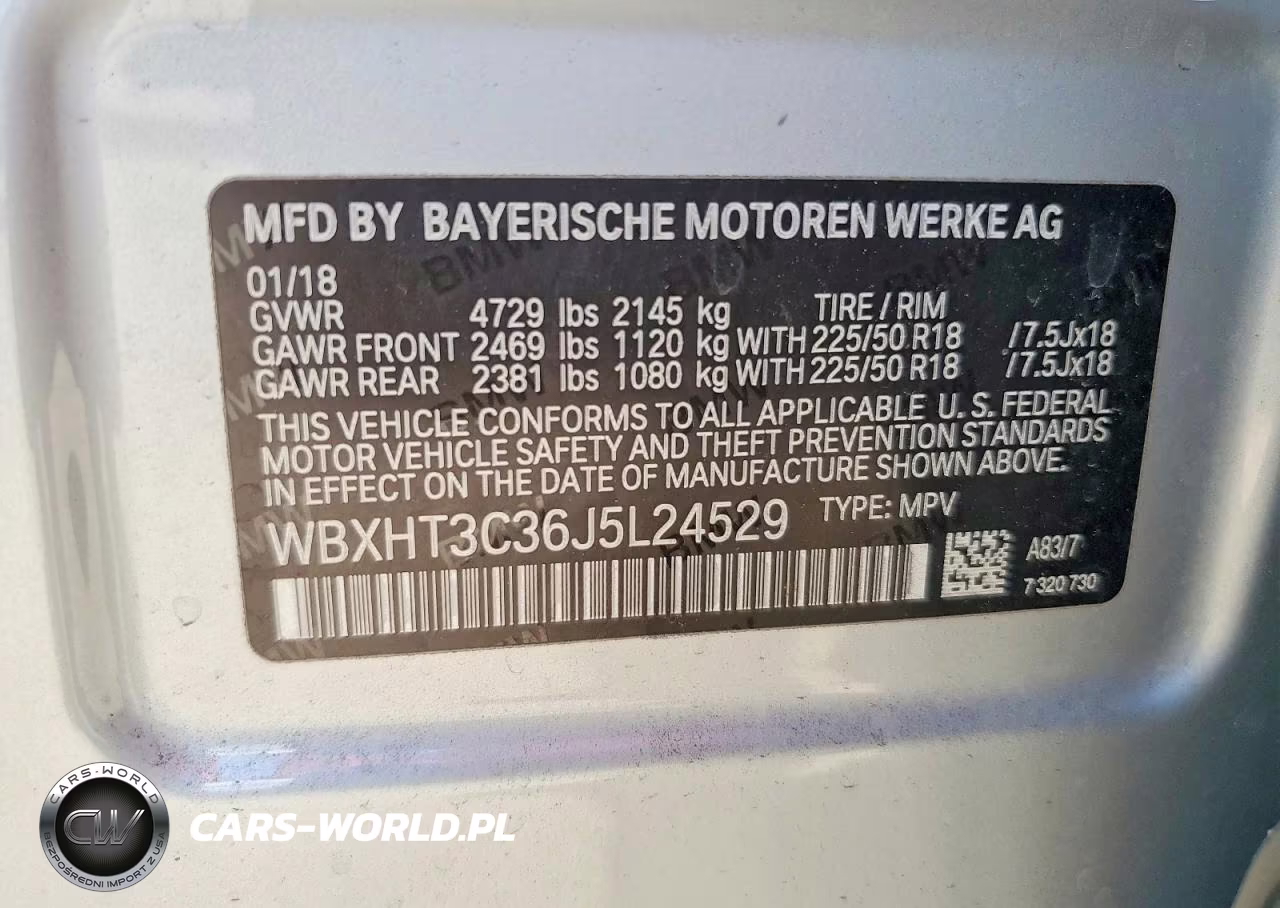 2018 BMW X1 xDrive28I VIN:WBXHT3C36J5L24529 - 13
