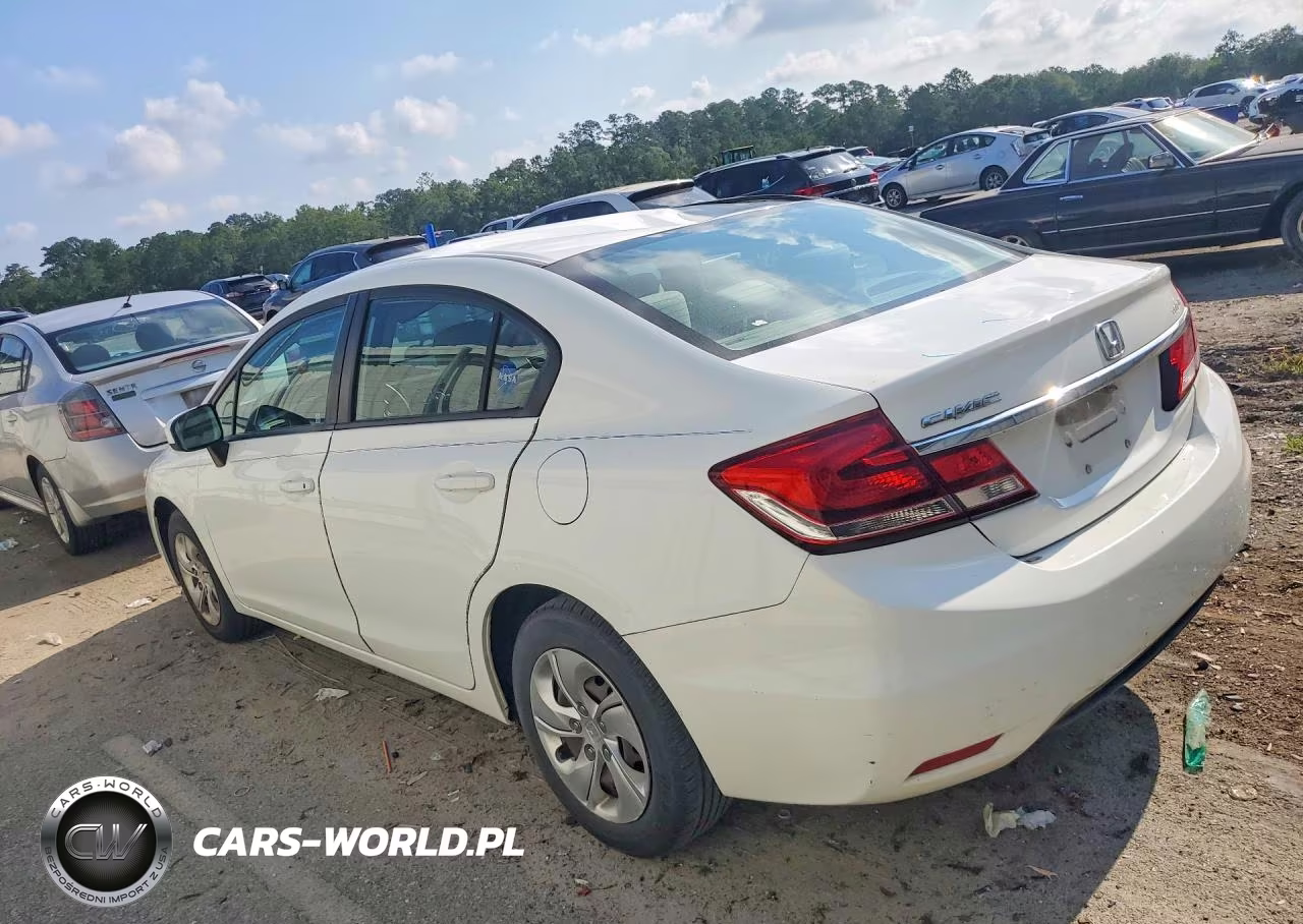 2014 Honda Civic Lx VIN:19XFB2F58EE030283 - 2