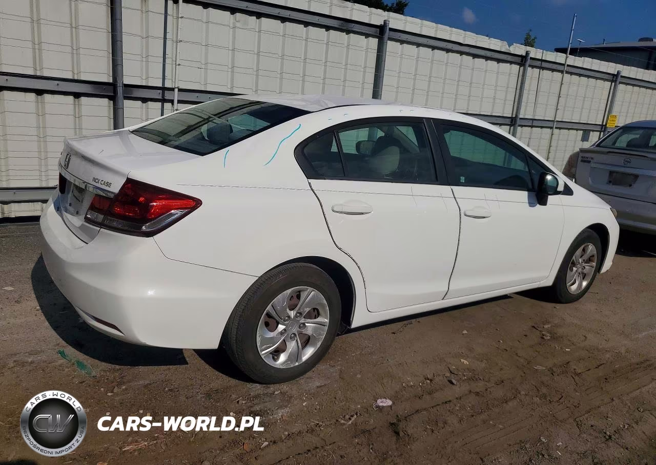 2014 Honda Civic Lx VIN:19XFB2F58EE030283 - 3