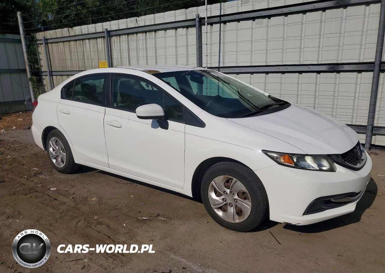 2014 Honda Civic Lx VIN:19XFB2F58EE030283 - 4