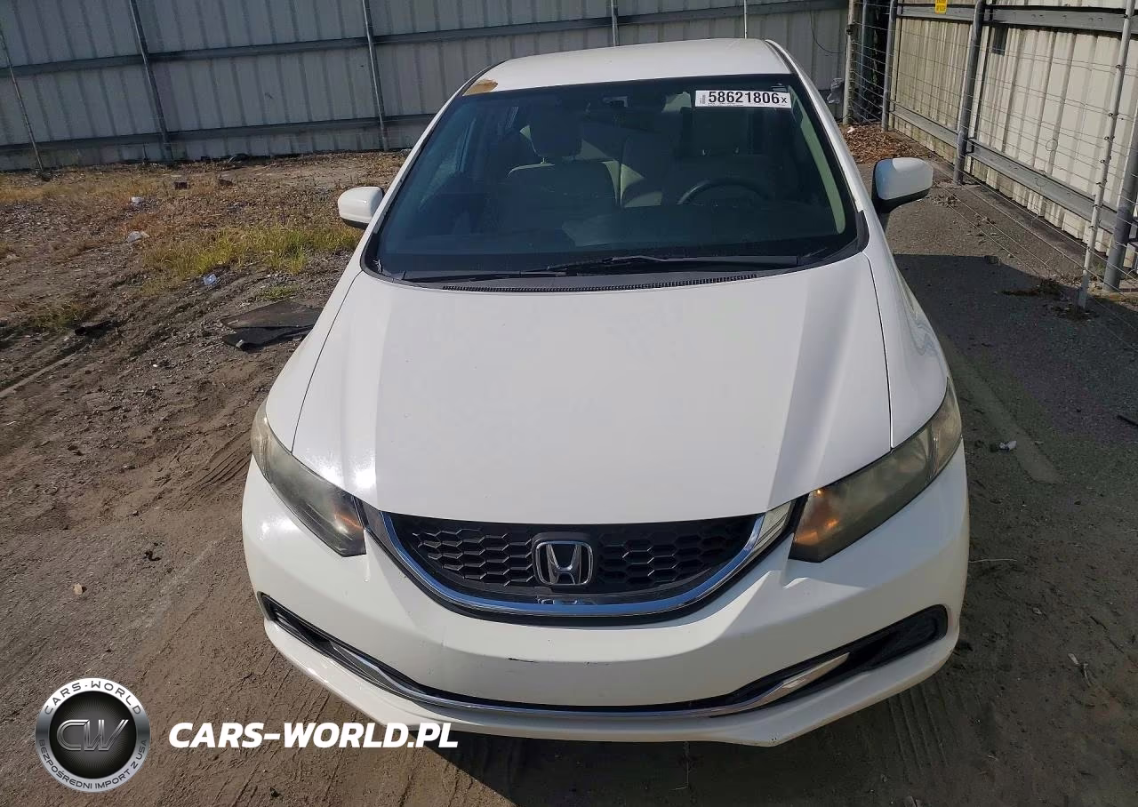 2014 Honda Civic Lx VIN:19XFB2F58EE030283 - 5