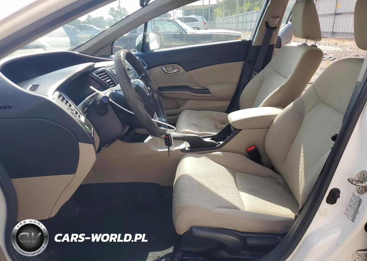 2014 Honda Civic Lx VIN:19XFB2F58EE030283 - 7