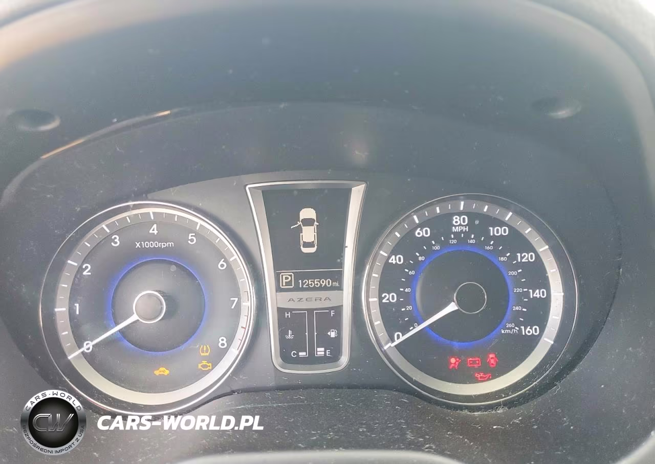 2013 Hyundai Azera Base VIN:KMHFG4JG1DA261402 - 9