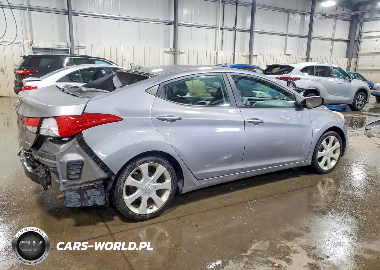 2012 Hyundai Elantra Limited VIN:KMHDH4AE9CU320079 - 3