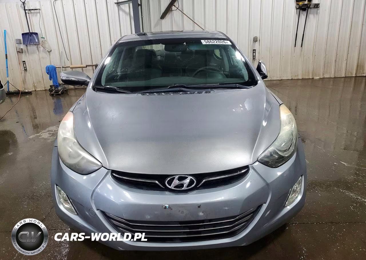 2012 Hyundai Elantra Limited VIN:KMHDH4AE9CU320079 - 5