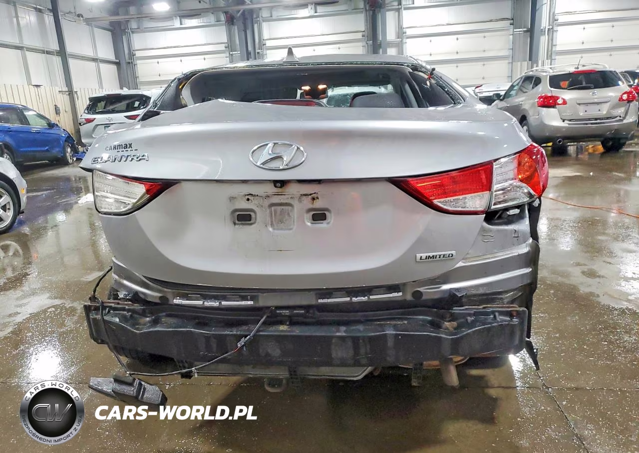 2012 Hyundai Elantra Limited VIN:KMHDH4AE9CU320079 - 6