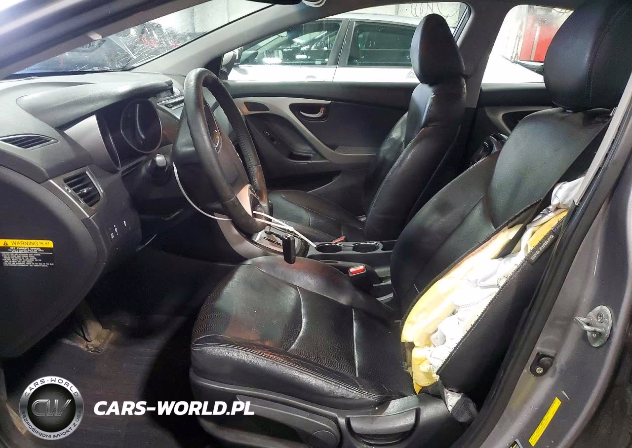 2012 Hyundai Elantra Limited VIN:KMHDH4AE9CU320079 - 7