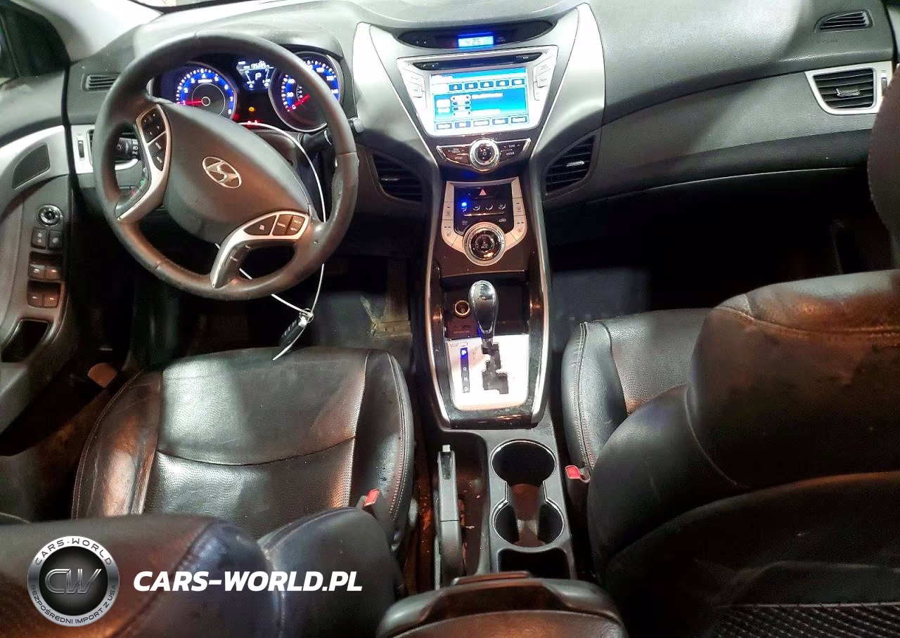 2012 Hyundai Elantra Limited VIN:KMHDH4AE9CU320079 - 8