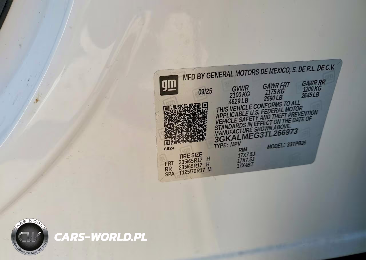 2026 GMC Terrain Elevation VIN:3GKALMEG3TL266973 - 13