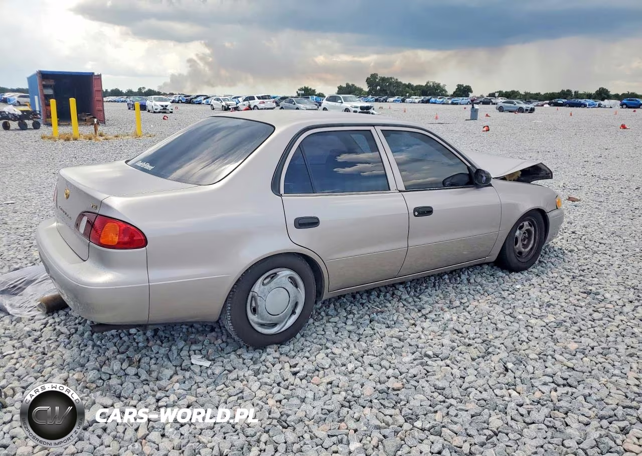 2000 Toyota Corolla Ve VIN:2T1BR12E3YC321349 - 3