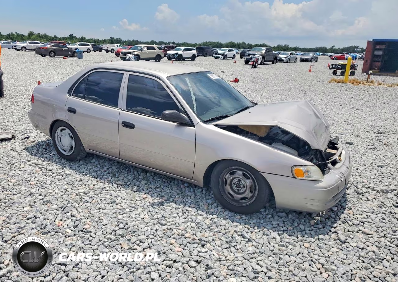 2000 Toyota Corolla Ve VIN:2T1BR12E3YC321349 - 4