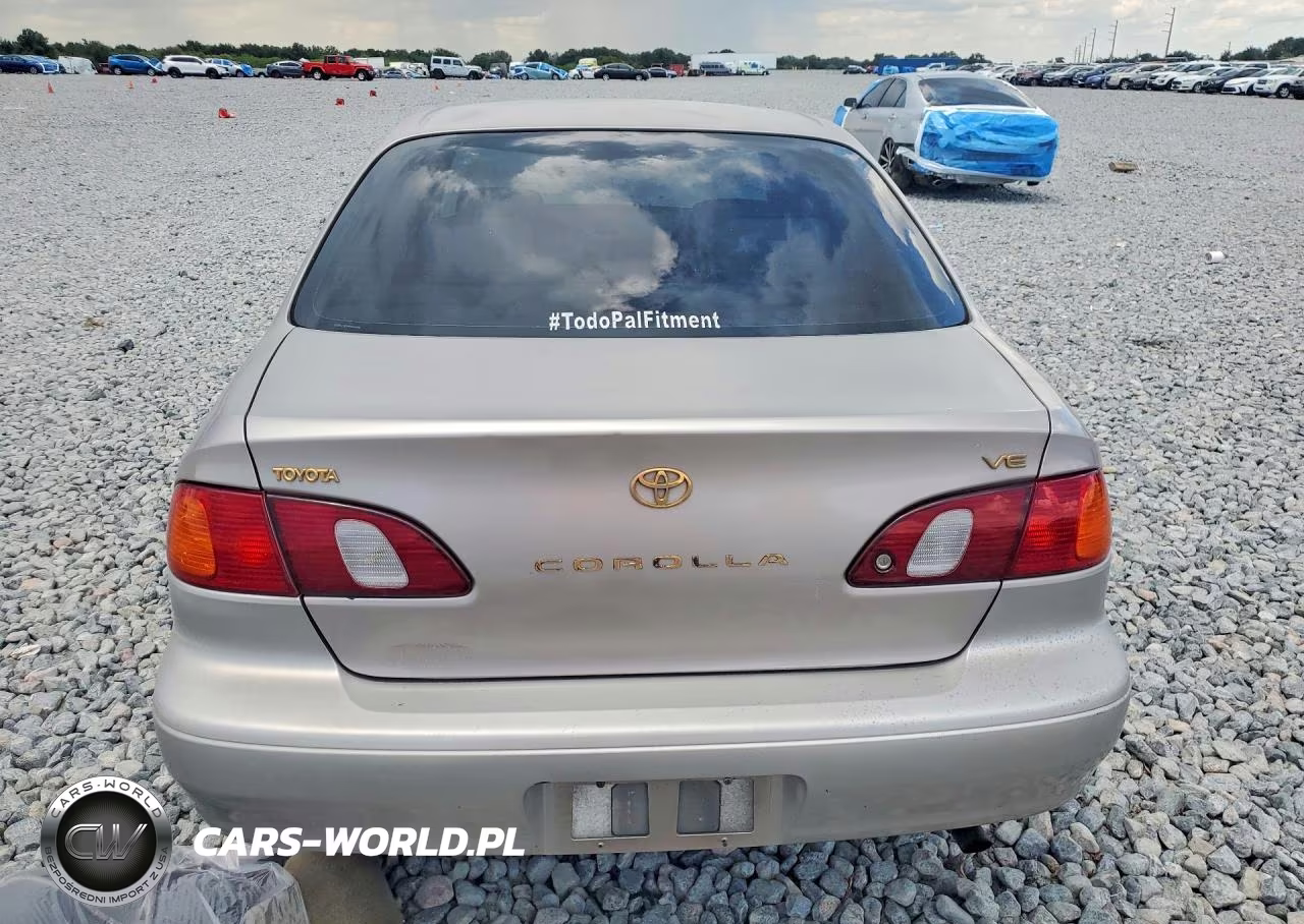 2000 Toyota Corolla Ve VIN:2T1BR12E3YC321349 - 6