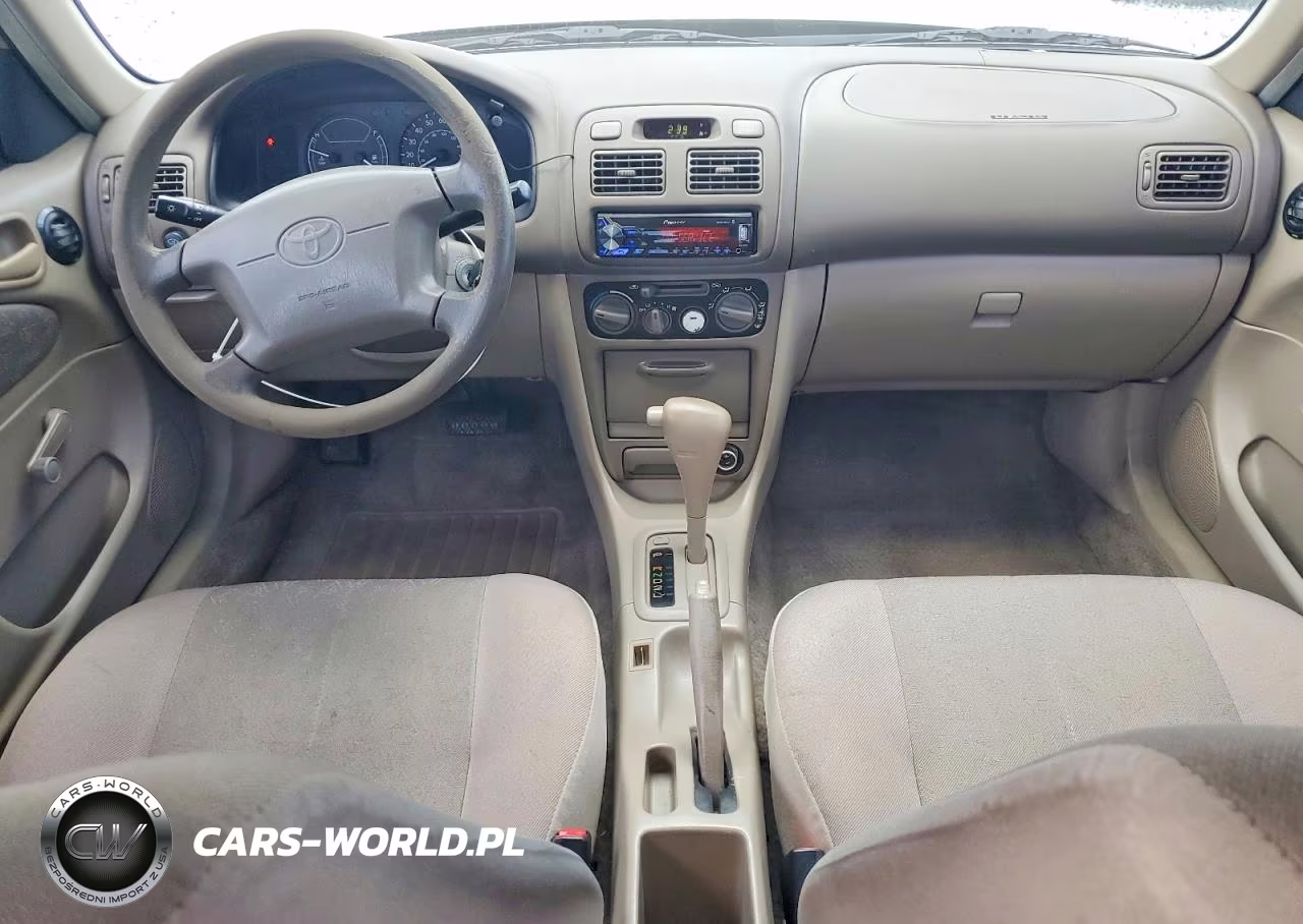 2000 Toyota Corolla Ve VIN:2T1BR12E3YC321349 - 8