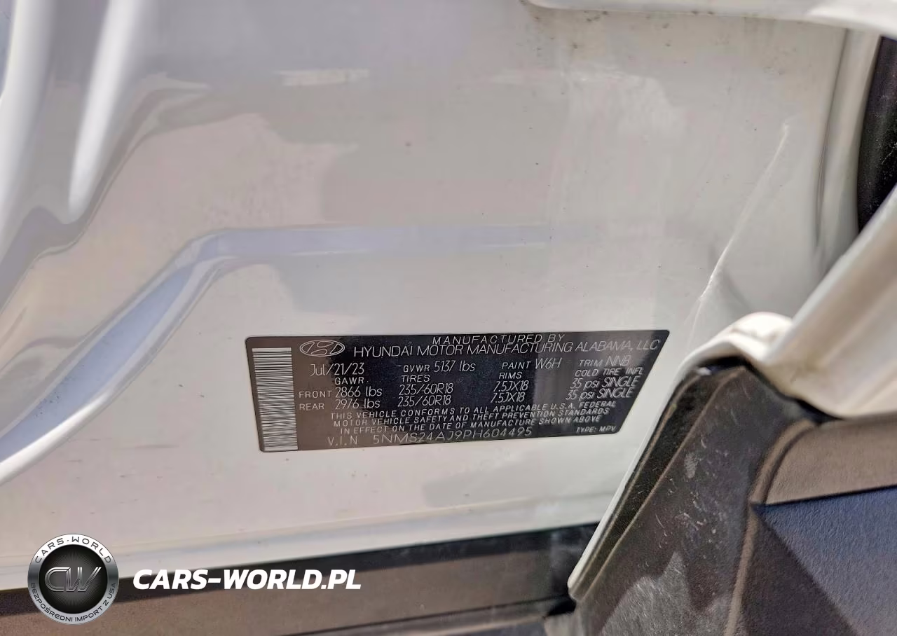 2023 Hyundai Santa Fe Sel VIN:5NMS24AJ9PH604495 - 13