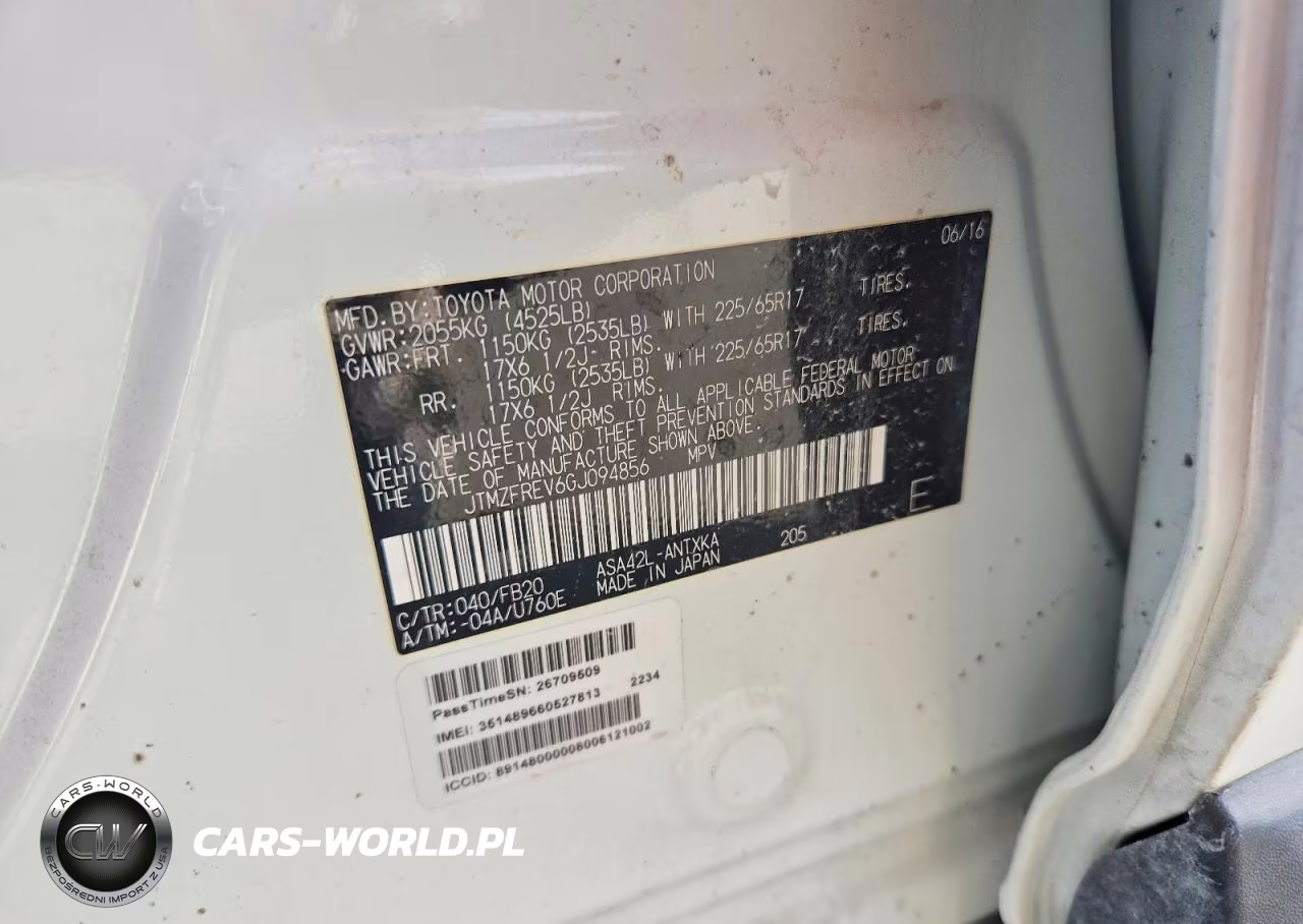 2016 Toyota Rava4 VIN:JTMZFREV6GJ094856 - 14