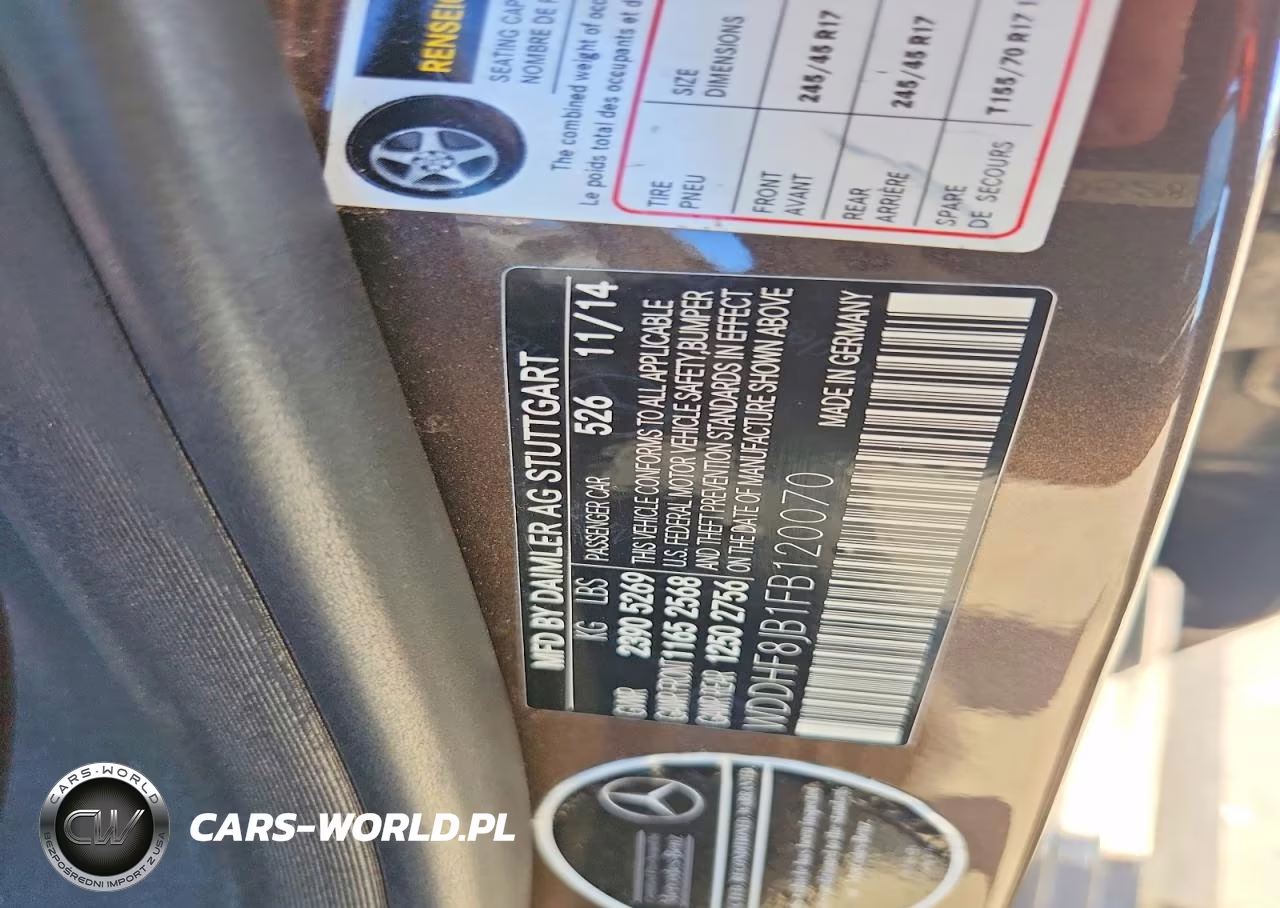 2015 Mercedes-Benz E 350 4Matic VIN:WDDHF8JB1FB120070 - 12
